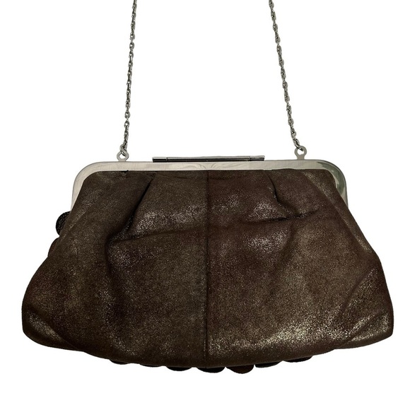Annabel Ingall Brown Shimmer Hand Bag - Picture 5 of 14